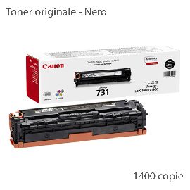 CARTUCCIA TONER NERO 731BK PER LBP 7100CN (1.400PG) 1PZ