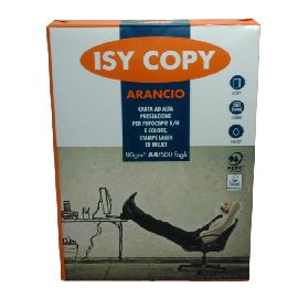 RISMA CARTA ISY COPY ARANCIO 80GR 500FF