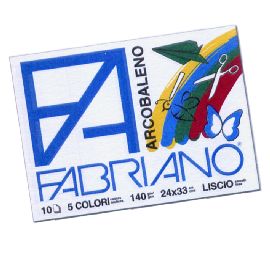 ALBUM FABRIANO ARCOB. 24X33 10FF GR.140