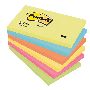 POST-IT NOTES 76MMX127MM COLORI FORTI