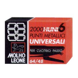 PUNTI METALLICI UNIVERSALI 64/48 LEONE