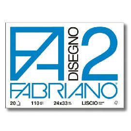 BLOCCO F2 24X33 LISCIO 100GR