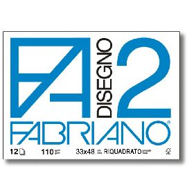 BLOCCO F2 33X48 SQUADRATO FABRIANO
